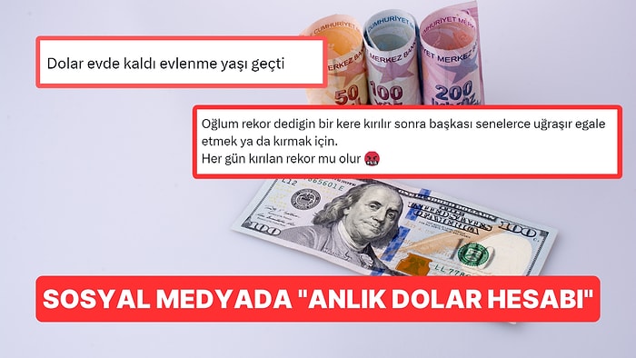 Dolar 26 Lirayı Aşınca Halay Çekenlerden Gecelik Getirilere Goygoycular İş Başına Geçti