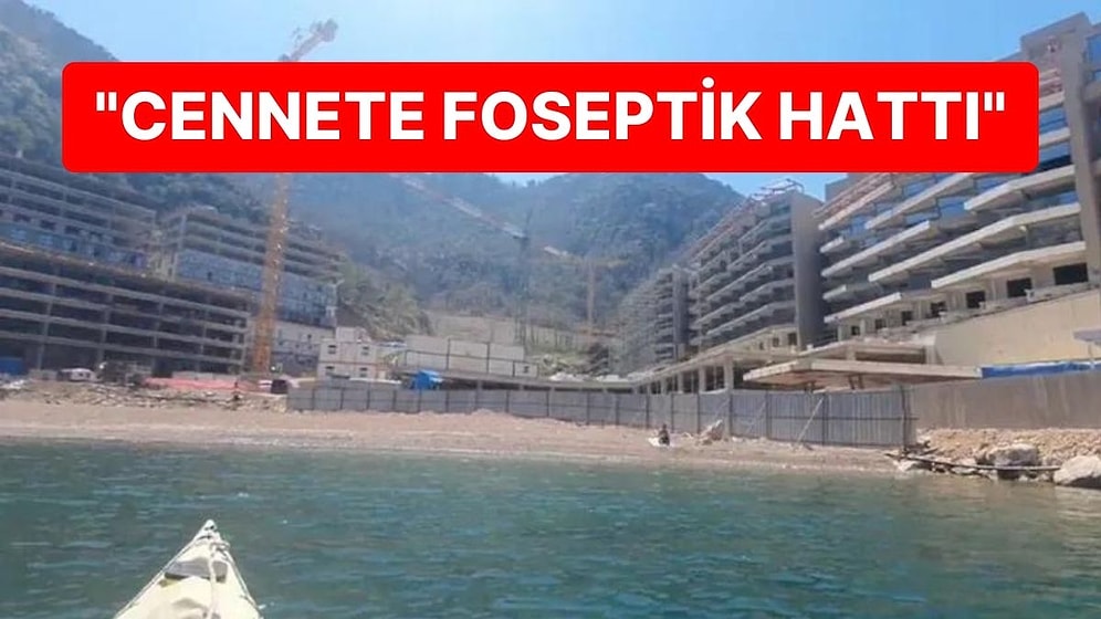 Marmaris Kent Konseyi'nden Sinpaş'ın Projesine Tepki: "Cennete Foseptik Hattı"