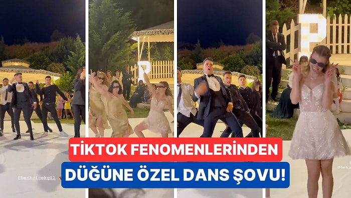 Gelin ve Damadın Arkadaşlarıyla Ayrı Ayrı Yaptığı İnanılmaz Dans Şovu Büyük Olay Oldu!