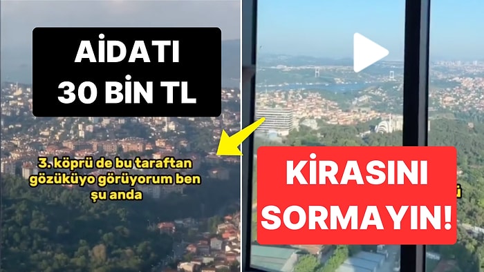 İstanbul Manzaralı Bu Evin Kirasını Duyunca 'Kaç Asgari Ücret Eder?' Hesaplarına Başlayacaksınız