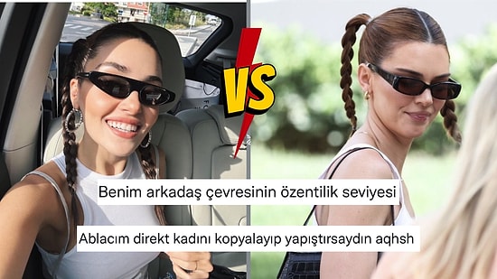 Saç Modelinden Kombinine Her Şeyiyle Kendall Jenner'a Benzeyen Hande Erçel'in Pozlarına Gelen Komik Tepkiler!