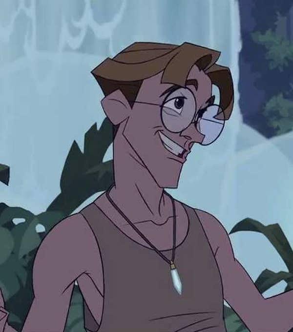 8. 2001 yapımı Kayıp Kıta Atlantis filminde Milo karakteri bu şekilde gözüküyordu. Kahverengi saçları ve büyük gözlükleri vardı ve uzun ve yakışıklı bir çevirmen olarak tanımlanıyordu.