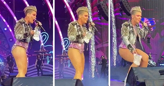 Певица Пинк была в шоке, когда фанат выбросил прах мамы на сцену во время концерта
