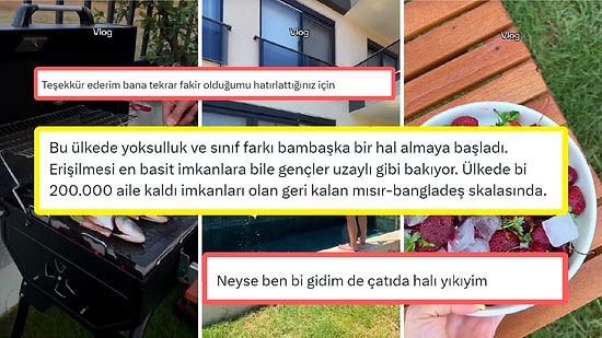 Arkadaşlarıyla Geçirdikleri Bir Günü Paylaşan Çift, Sosyal Medyada Sınıf Farkıyla Fakirliği Hatırlattı