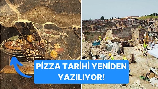 Sanılandan Çok Daha Eski Olabilir mi? Pompei Duvarındaki Bir Freskte Proto-Pizza Keşfedildi!