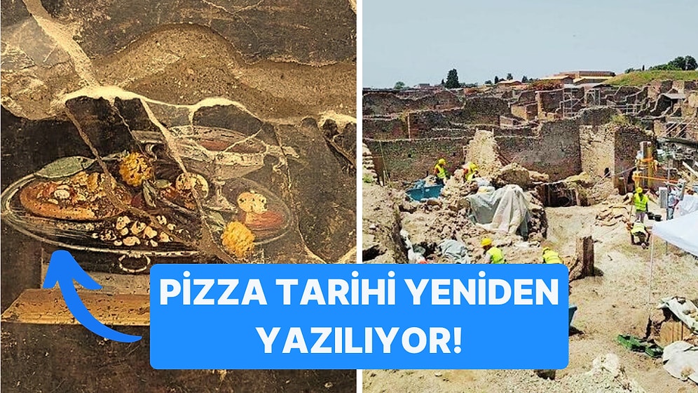 Sanılandan Çok Daha Eski Olabilir mi? Pompei Duvarındaki Bir Freskte Proto-Pizza Keşfedildi!