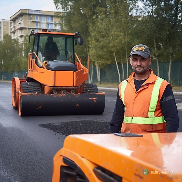 Баста — дорожный рабочий