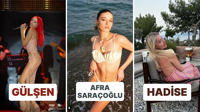 Gülşen'den Seda Sayan'a Hande Erçel'e Bugün Ünlülerin Dikkat Çeken Instagram Paylaşımları (28 Haziran)