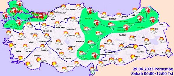 İstanbul, İzmir ve Ankara'da Hava Nasıl, Yağmur Var mı?