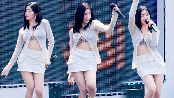 Waterbomb Festivali'nde yüreklere indirip viral olan biri daha: eski IZ*ONE üyesi Kwon Eun Bi!