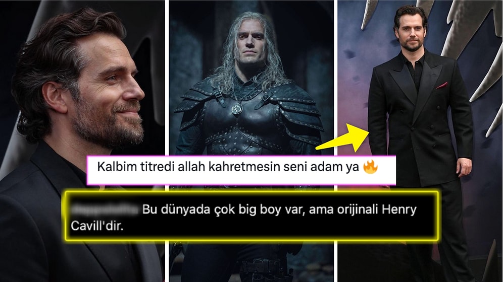 Seksiliğin Kitabını Yazan Henry Cavill Katıldığı The Witcher Galası ile Hepimizin Yüreğini Hoplattı