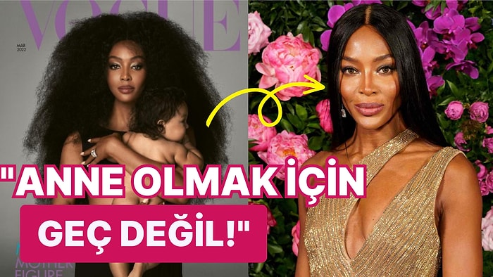 Podyumların Eskimeyen Kraliçesi Naomi Campbell, 53 Yaşında İkinci Bebeğini Kucağına Aldı!