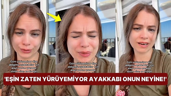 2- Yürüme engelli eşine babalar gününde ayakkabı alarak sürpriz yapan kullanıcı yediği linç sonrası isyan etti.