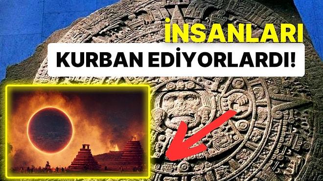 Dünyanın Sonu Gelmesin Diye Kendilerini Feda Ediyorlardı: Azteklerin İlginç Kıyamet Alametleri!