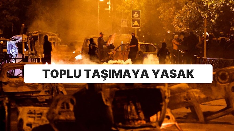 Fransa Çareyi Yasaklamakta Buldu: Toplu Taşıma İptal Edildi