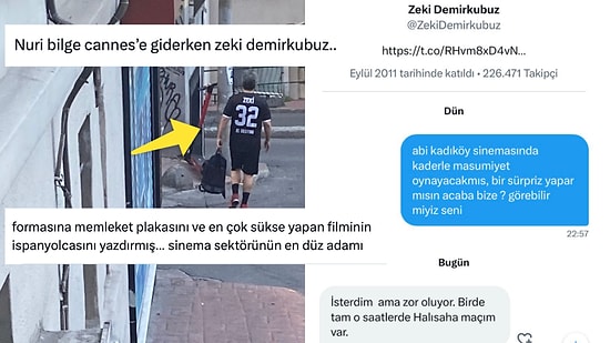 Film İzlemeye Çağıran Hayranını "Halı Saha Maçım Var" Diyerek Reddeden Zeki Demirkubuz'a Gelen Efsane Tepkiler