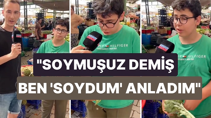 Günde 3000 Enginar Soyabilen Gencin 'Gibi' Dizisi Sahnelerini Andıran Röportajı