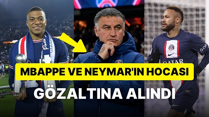 Üç Yıl Hapis Cezası Alabilir! PSG Teknik Direktörü Christophe Galtier Gözaltına Alındı