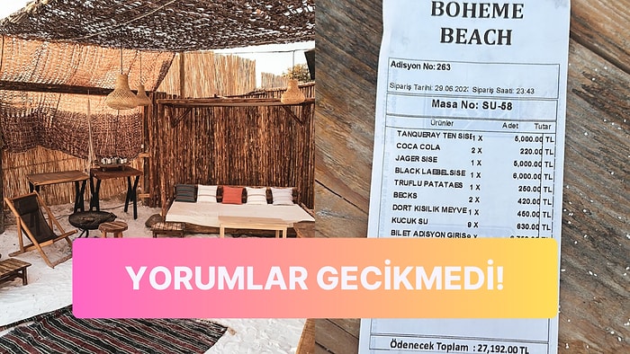 Bayram Tatilinde Çeşme'nin En Popüler İşletmesine Giden Vatandaşa 5 Basamaklı Hesap Geldi!