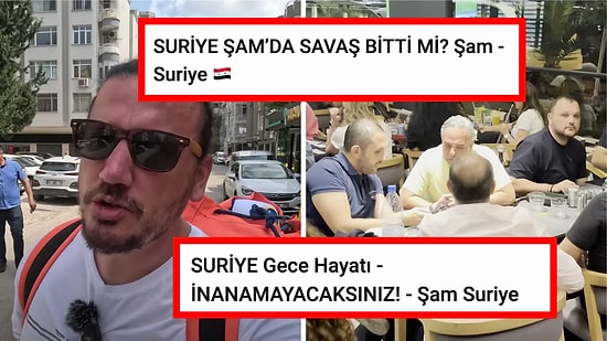 Suriye'ye Giden Ünlü Gezgin Fatih Koparan, Merak Edilen Her Şeyi Tüm Çıplaklığıyla Gözler Önüne Serdi!