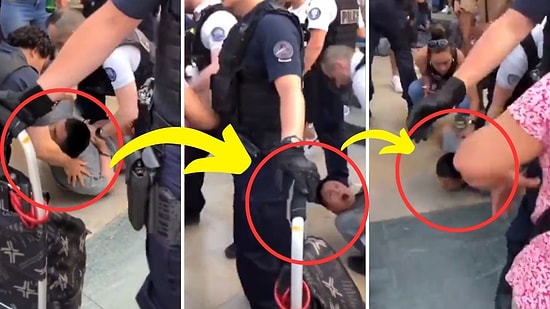 Polis, Paris'teki Olaylarda Down Sendromlu Bir Çocuğu Ters Kelepçeyle Gözaltına Aldı