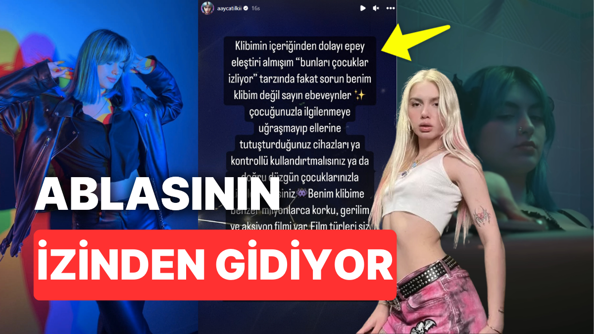 Aleyna Tilkinin Kız Kardeşi Ayça Tilki Şarkıcı Oldu Ama Gelen Eleştirilere  Dayanamayıp Öfke Kustu