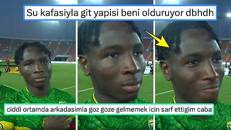 Milli Marş Okunurken Kameramanın Kurban Olarak Seçtiği Futbolcunun Gülmemeye Çalıştığı Kahkaha Attıran Anlar