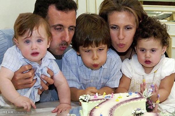Dedesinin adını taşıyan ve matematik dahisi olarak görülen Hafız Esad, babasının üç çocuğunun en büyüğü. Bilindiği üzere Suriye'de devlet yönetimi babadan oğula geçmekte.