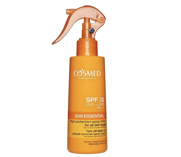 Cosmed Tüm Cilt Tipleri İçin Yüksek Korumalı Losyon Spf 30