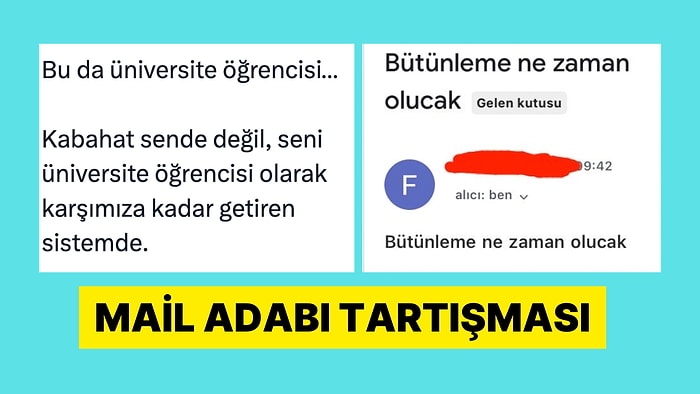 Bir Üniversite Öğrencisinin Hocasına Attığı Mail Twitter'da Tartışma Yarattı