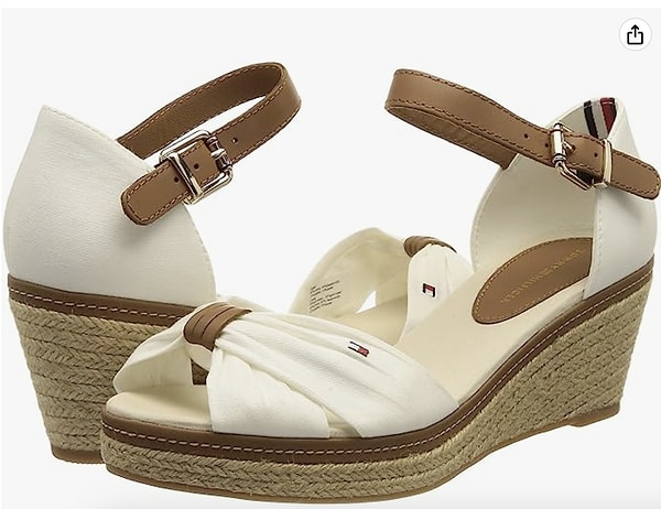 Tommy Hilfiger ICONIC ELBA SANDAL Topuklu Sandalet Kadın