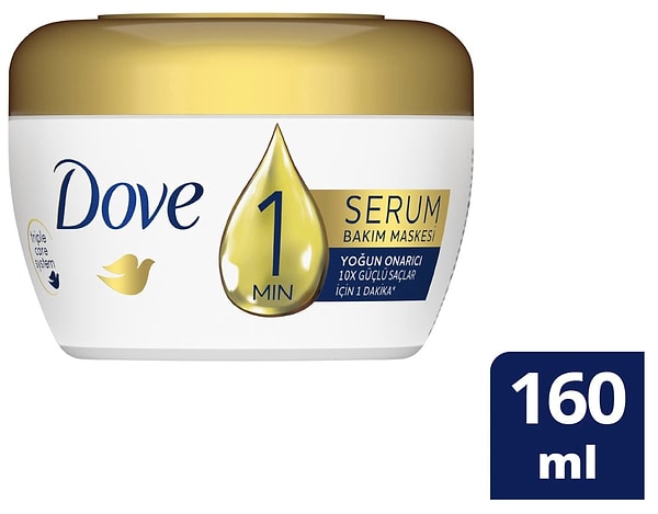 Dove 1 Minute Serum Saç Bakım Maskesi Yoğun Onarıcı