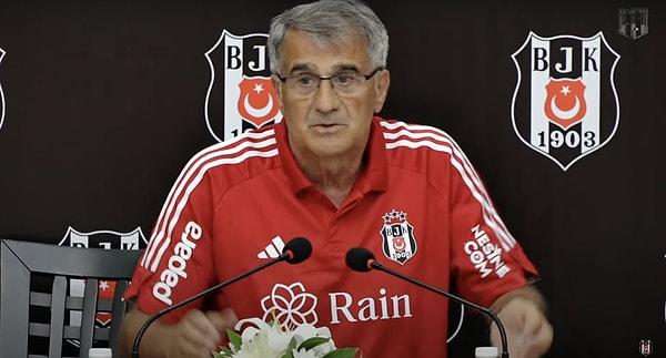 Sezon öncesi Nevzat Demir Tesisleri'nde basın toplantısı yapan Beşiktaş teknik direktörü Şenol Güneş gündeme dair açıklamalarda bulundu.