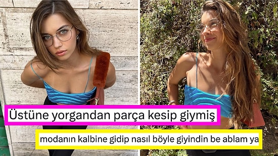 İtalya'da Tatil Yapan Afra Saraçoğlu'nun Yorgan Kumaşından Hallice Kıyafetinin Fiyatı Dudak Uçuklattı!