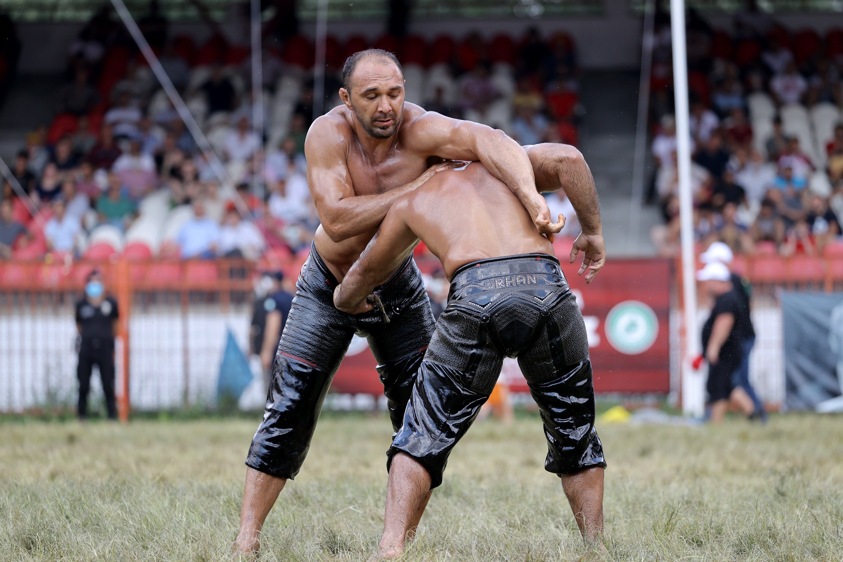 Black Oil Wrestling