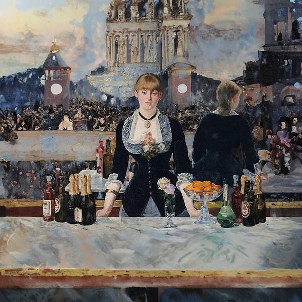 1. Folies-Bergère'de Bir Bar, Edouard Manet (1882)