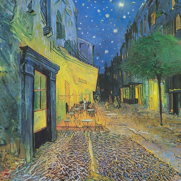 4. Kafe Terasta Gece, Van Gogh (1888)