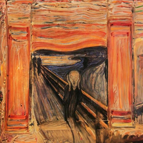 16. Çığlık, Edvard Munch (1893)