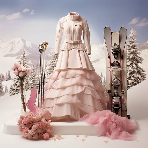 35. Барби на лыжах: