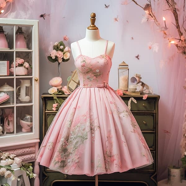 41. Барби — весеннее чаепитие: