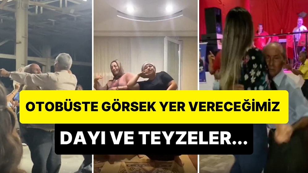 Otobüste Görsek Yer Vereceğimiz Dayı ve Teyzelerin Enerjilerini Mizahına Alet Kullanıcılar