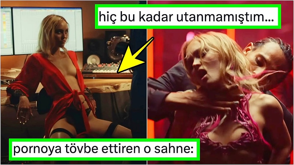 The Weeknd ve Lily-Rose'un "The Idol" Dizisindeki Orgazm Dolu Sahnesi Gündem Oldu!