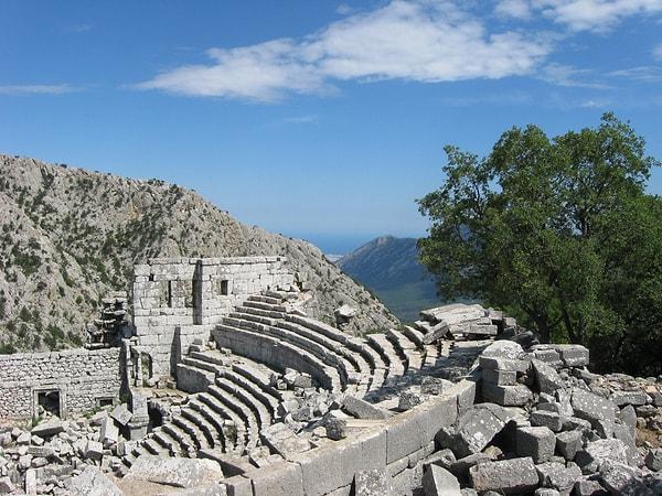 14. Tarih ve doğanın buluştuğu nokta Termessos Antik Kenti