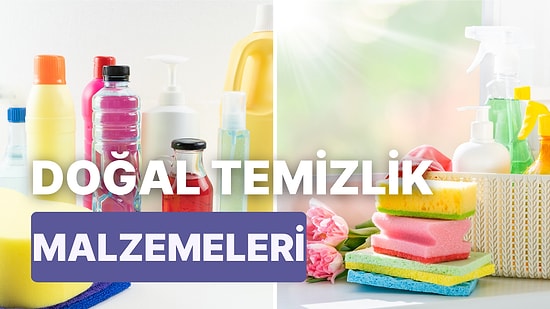 Evde Kolayca Hazırlayabileceğiniz Temizlik Malzemeleri