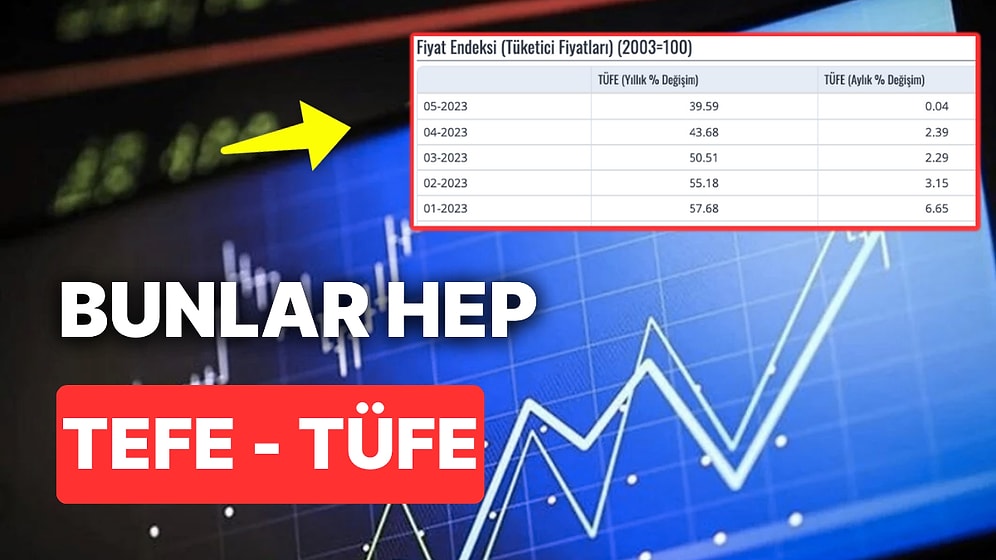 2023 Yılı Enflasyon Verileri ve Farkları: 6 Aylık Enflasyon Oranları Ne Kadar Değişti?