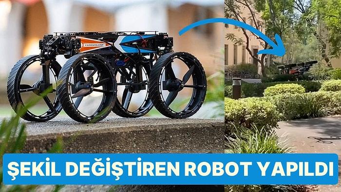 Bilim İnsanları Şekil Değiştirebilen Robot İcat Etti: Araba Kullanabiliyor ve Uçabiliyor