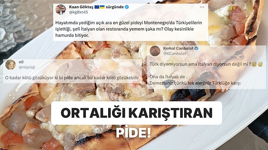 Hayatında Yediği En İyi Pidenin Karadağ'da Olduğunu Savunan Kullanıcıya Gelen Birbirinden Komik Yorumlar!