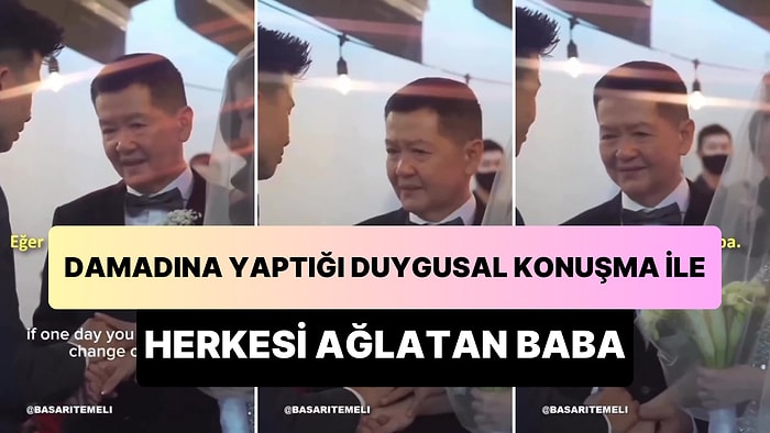 Kızıyla Evlenen Damadına Duygusal Bir Konuşma Yapan Baba: 'Eğer Onu Bir Gün Sevmezsen, İncitme, Geri Getir'