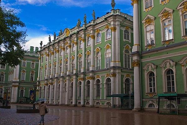 19. Barok Çağı: Hermitage Müzesi, St. Petersburg, Rusya