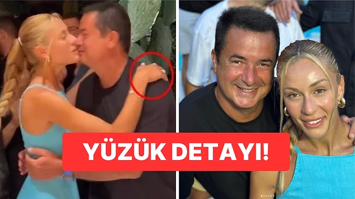 Acun Ilıcalı, Sevgilisi Ayça Çağla Altunkaya'ya Evlilik Teklifi mi Etti? Yüzük Detayı Gözlerden Kaçmadı!